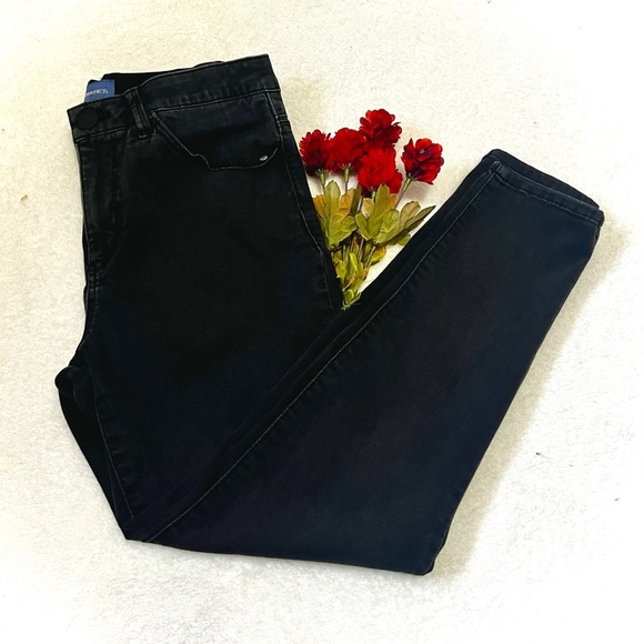 Democracy "Ab"Solution Charcoal Black Skinny Jean - Size 8 (29") - Picture 1 of 10